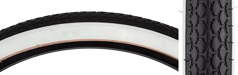 Bicycle Tire FR 16" X 1-3/4" Bicycle Tire FITS S7 RIMS Slick Tread Style Details about   New 