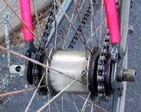 Double-Chain Fixed Freewheel Bicycle