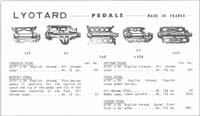 p51 Lyotard pedals only