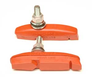 Kool-Stop Eagle 2 II Smooth Brake Pad Canti Red for sale online 
