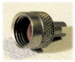 Schrader valve cap