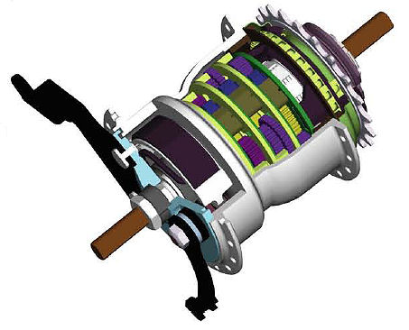 Sturmey-Archer X-RD8(W) 8-speed hub