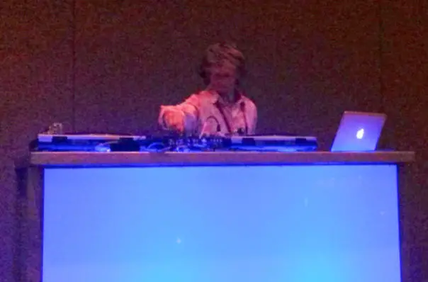 DJ at schmooze