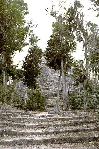 Pyramid at Coba