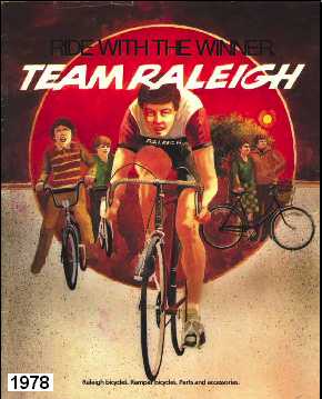 1978 Raleigh Bicycle Catalogue