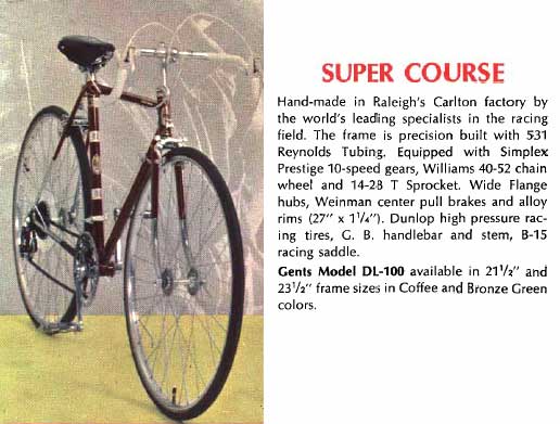 1969 Raleigh Super-Course
